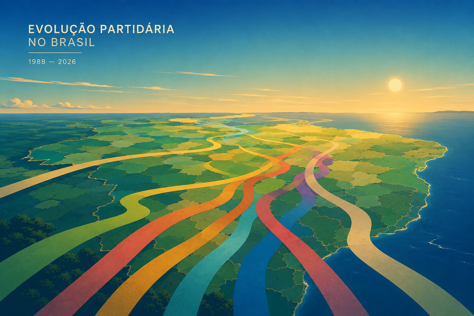 Evolução Partidária no Brasil 1980-2025: Cláusula de Barreira